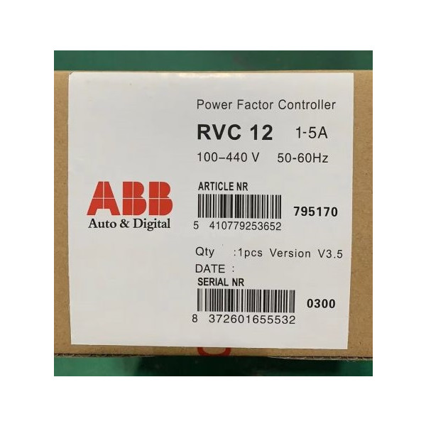 ABB 에이비비 RVC12 1/5A 100-440V 50-60Hz