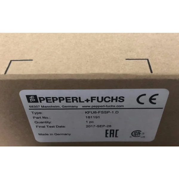 Pepperl+Fuchs 페펄앤드푹스 KFU8-FSSP-1.D