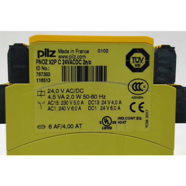 PILZ 필츠 PNOZ X2P 787303