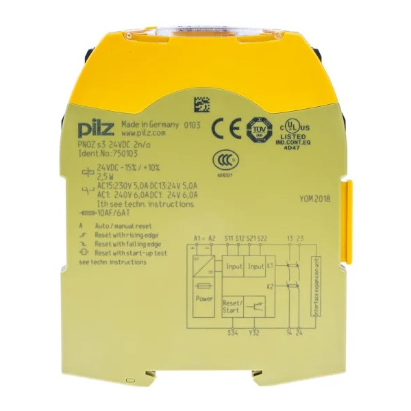 PILZ 필츠 PNOZ S3 750103