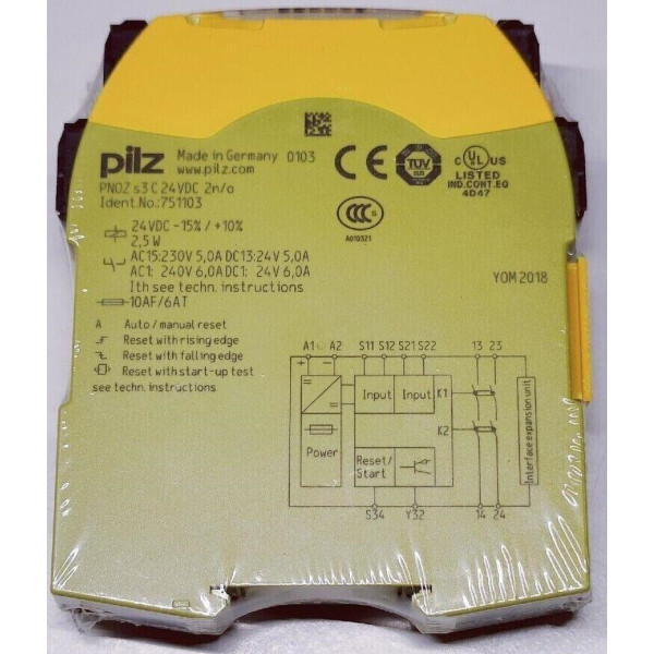 PILZ 필츠 PNOZ S3 751103