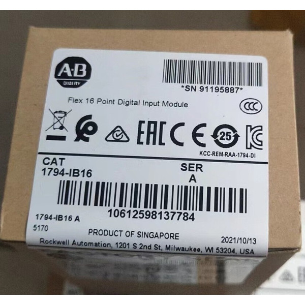 Allen-Bradley 알렌 브래들리 1794-IB16