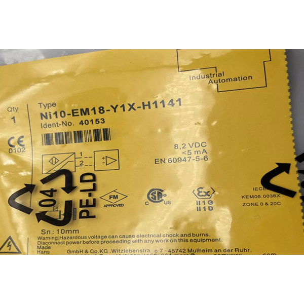 TURCK 터크 NI10-EM18-Y1X-H1141